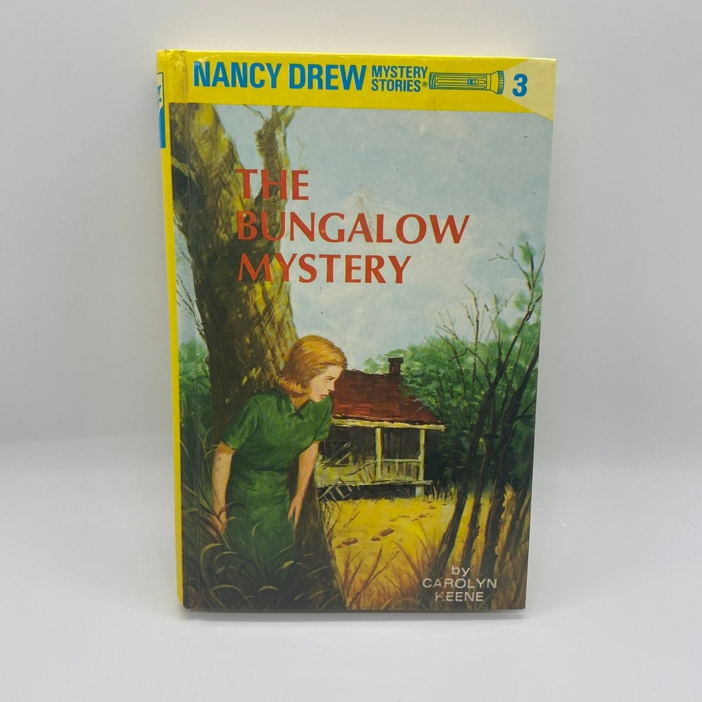 Grosset & Dunlap Nancy Drew The Bungalow Mystery Book 3 Yellow Good Hardcover